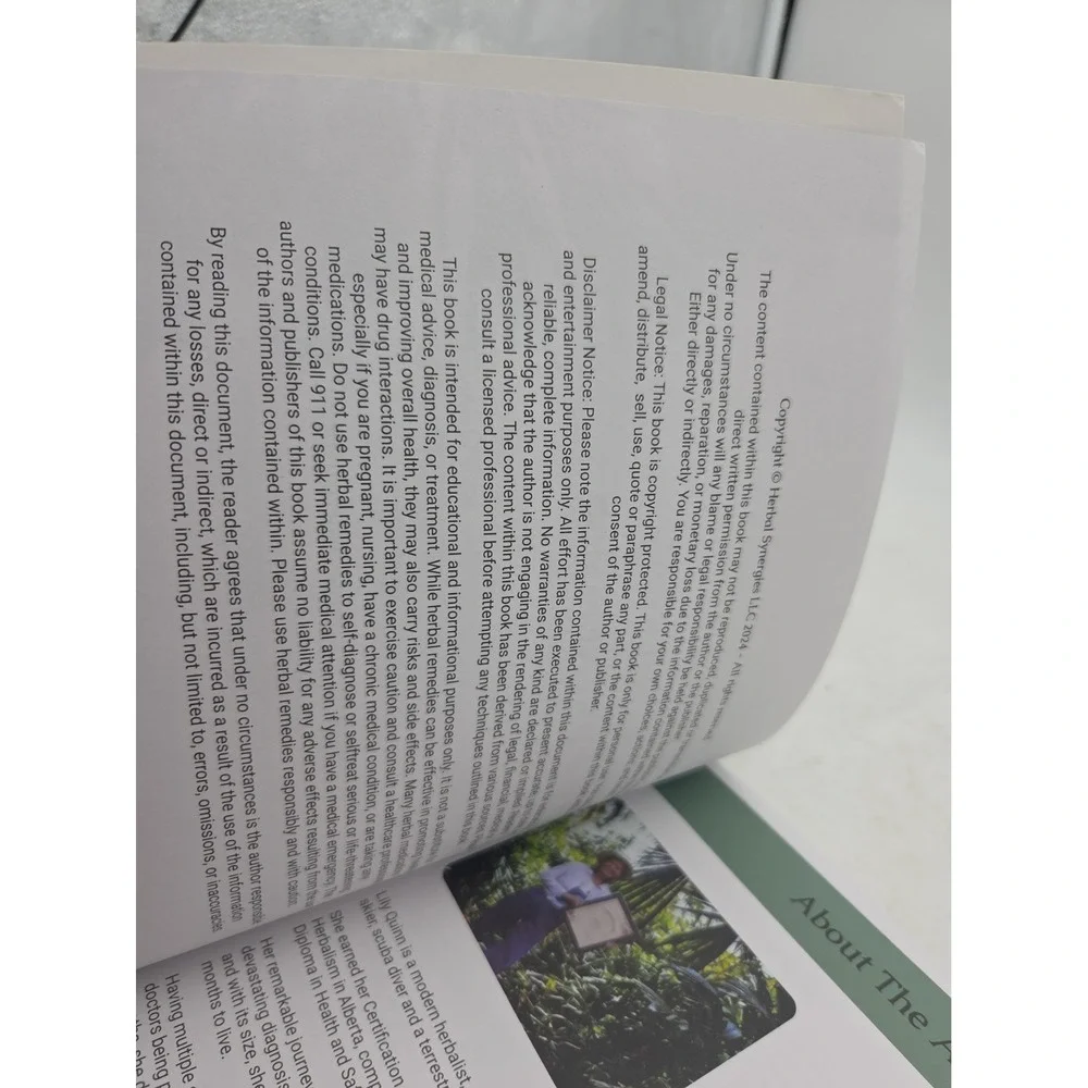 Herbal Synergies: A Guide to Healing Common & Chronic Ailments book Lily Quinn